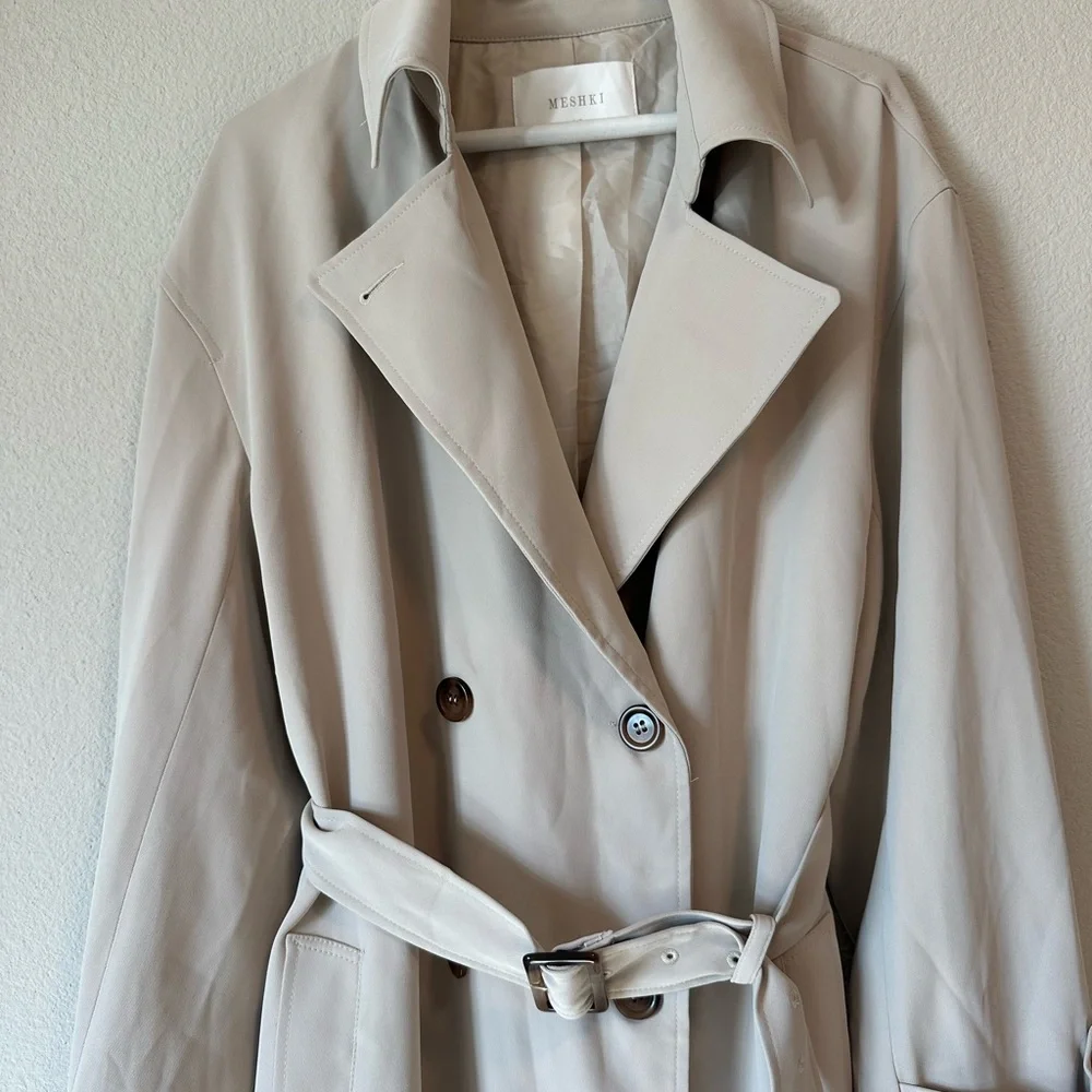 Meshki Keily Super Oversized Trench Coat